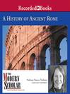Cover image for A History of Ancient Rome